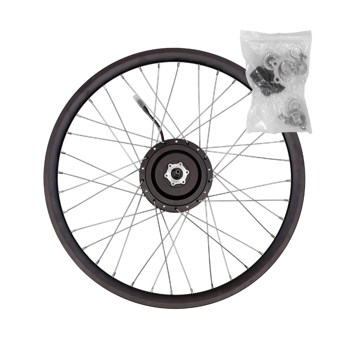 Baghjul med 250W motor til Elcykel Evobike Cargo PRO