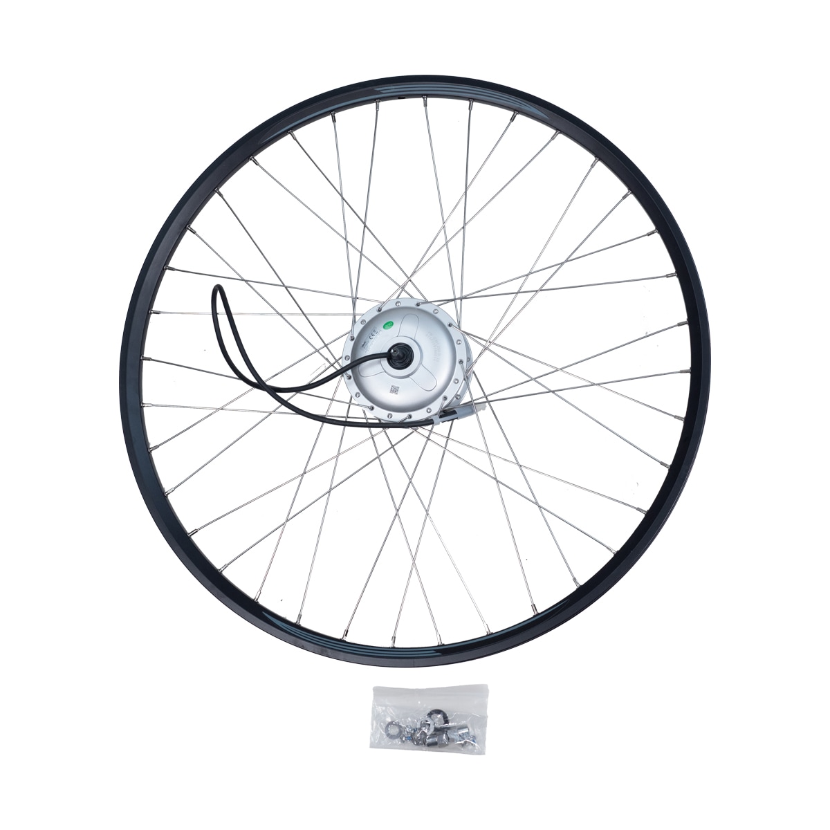 Forhjul elcykel, Bafang 250W, 28 tommer, Evobike Classic - 2020