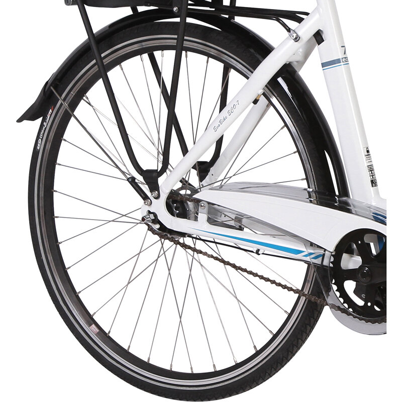 Baghjul Shimano Nexus 7 elcykel EvoBike ECO