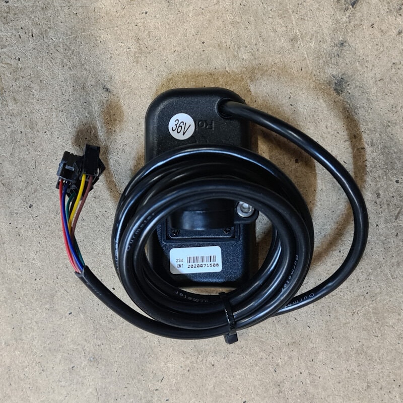 3-speed PAS-kontrolpanel til Evobike - langt kabel