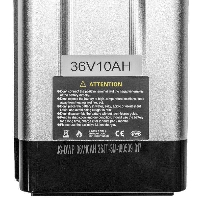Extrabatteri 36V 10Ah til Trehjulet elcykel EvoBike Grande 26/24 tommer