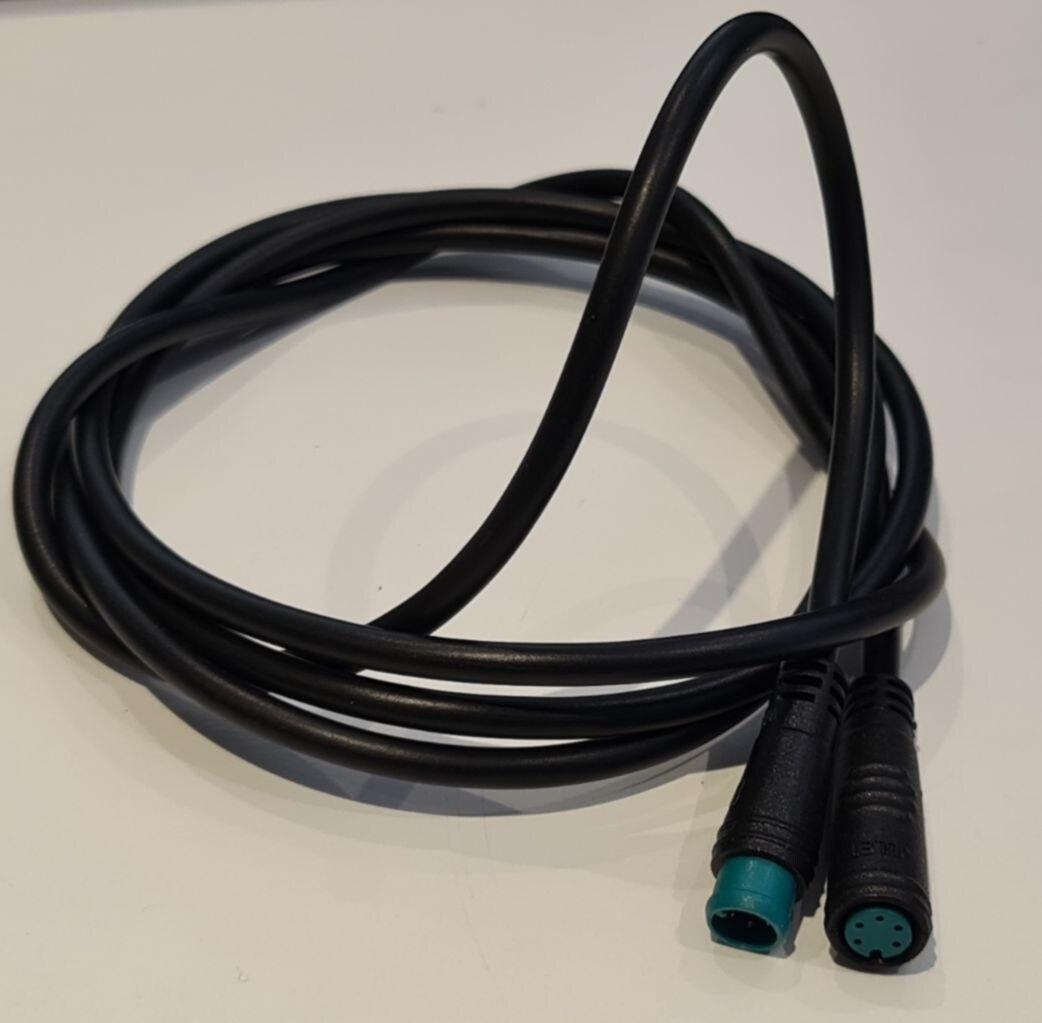 Kabel mellem display og elektronikboks til Evobike Sport ca. 138 cm