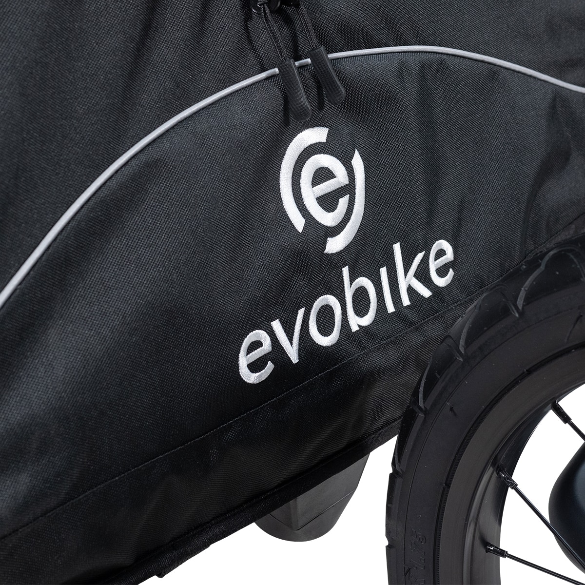 Cykelanhænger Evobike Yxlan Sort / Grå