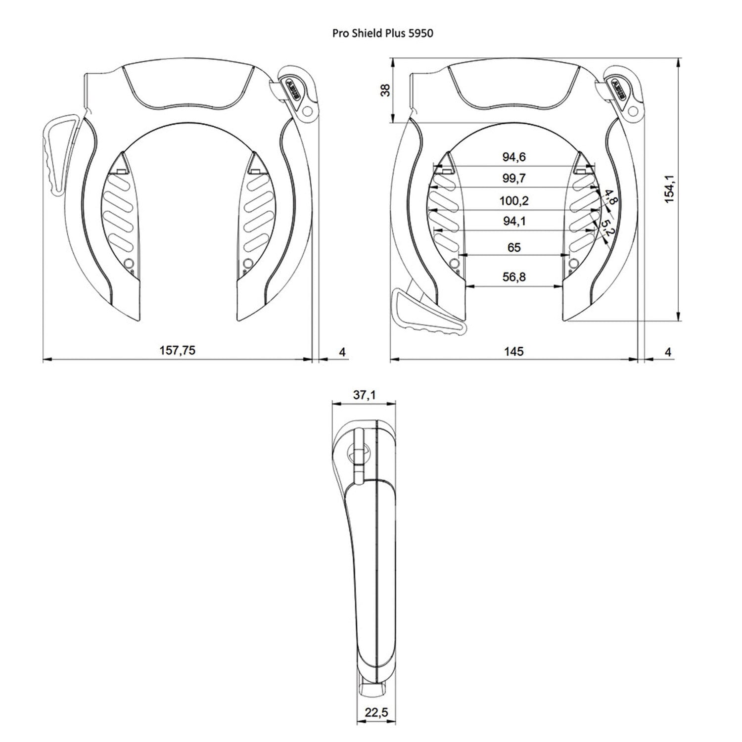 ABUS Stellås 5955 Pro Shield Plus