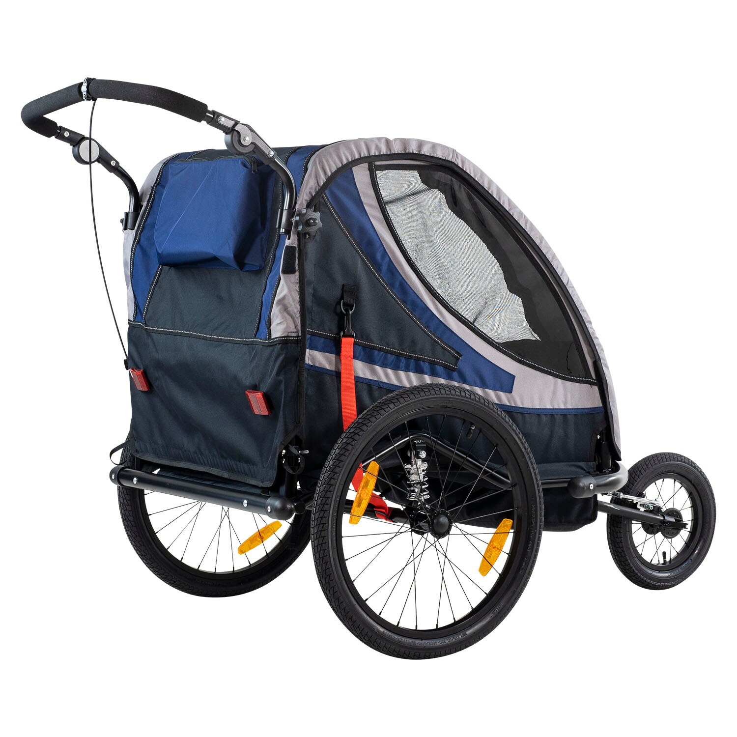 Cykelanhænger SunBee Supreme XL, med strollerkit