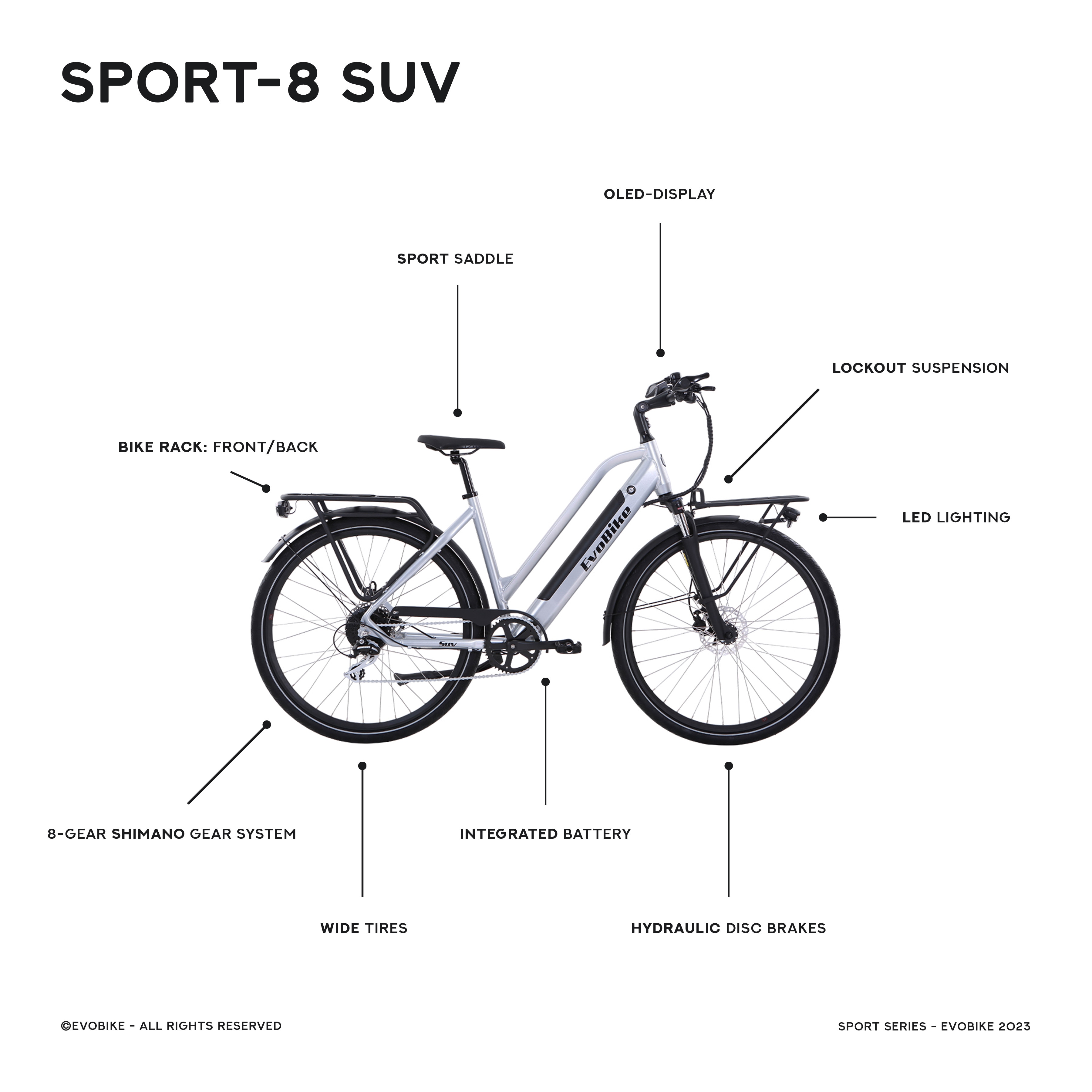 EvoBike Sport-8 SUV 2024